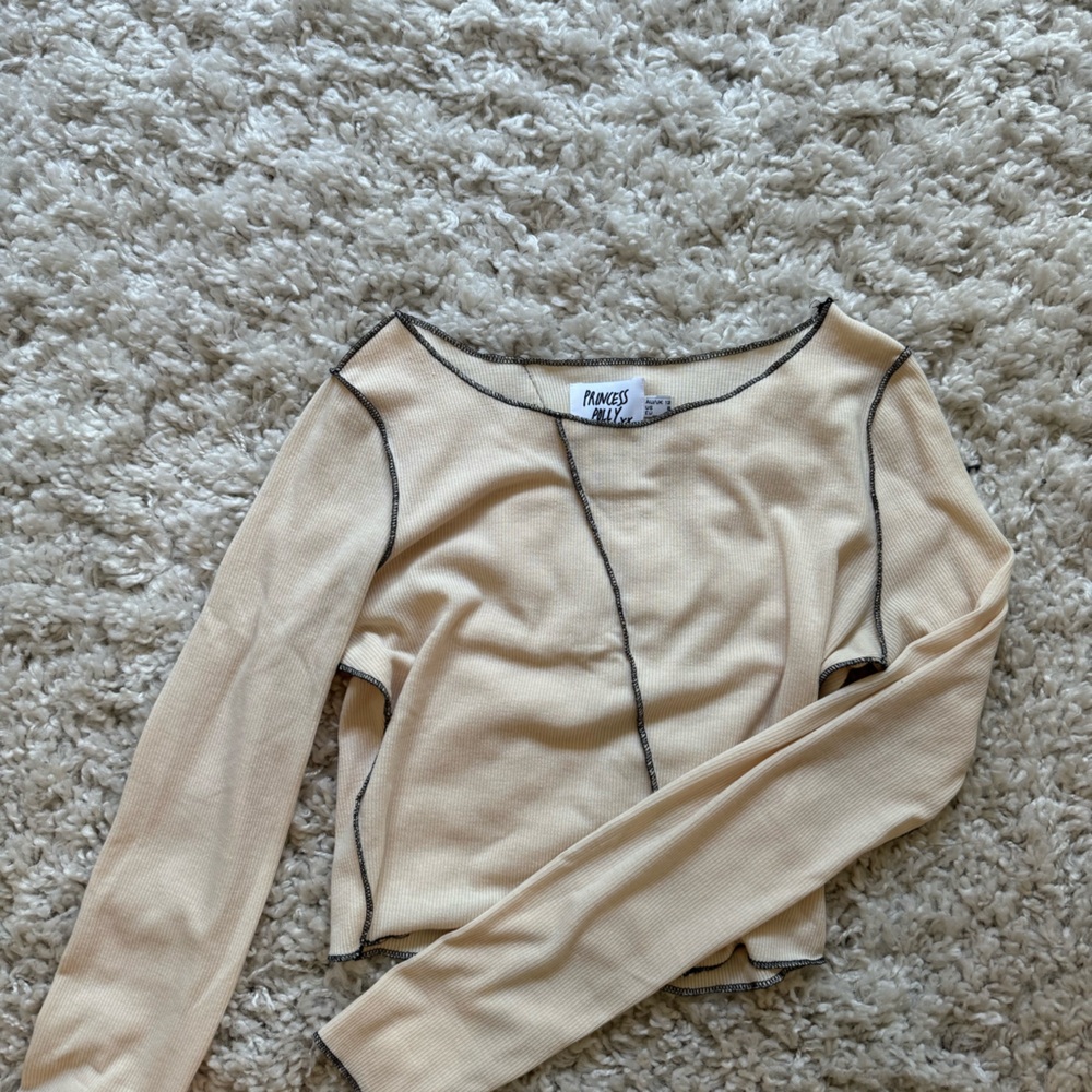 Princess polly black and white long sleeve